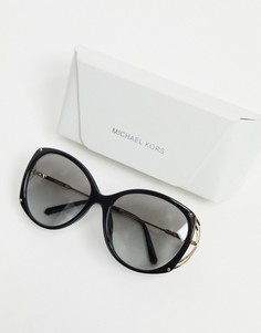 Черные солнцезащитные очки Michael Kors-Черный цвет