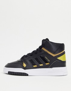 Черные кроссовки adidas Originals Drop Step-Черный цвет