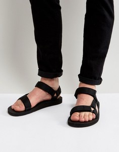 Черные сандалии в городском стиле Teva Original Universal-Черный