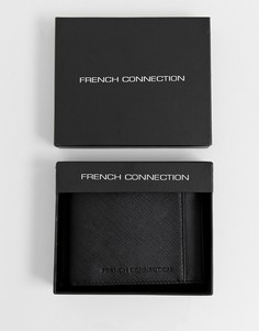 Кошелек из сафьяновой кожи French Connection-Черный