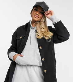 Удлиненный шакет черного цвета Vero Moda Petite-Черный цвет