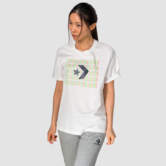 Converse Glitter Star Chevron Boxy Tee