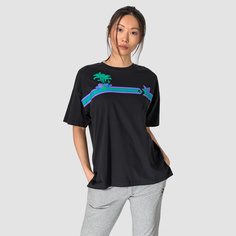 Converse Palm Tree Stripes Boxy Tee