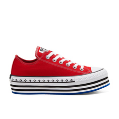 Converse Chuck Taylor All Star Logo Play Platform Low Top