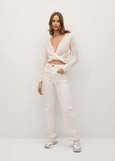 Джемпер с перекрещенной деталью - Gigi Mango