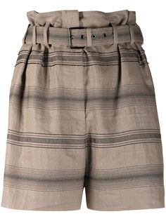 Brunello Cucinelli шорты с вышивкой