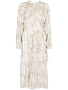 Stella McCartney платье Taylor асимметричного кроя с принтом