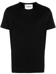 Iceberg футболка с вышитым логотипом