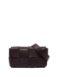 Bottega Veneta сумка через плечо Cassette с плетением Intrecciato