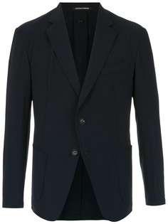 Emporio Armani однобортный пиджак узкого кроя