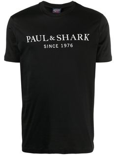 Paul & Shark футболка с круглым вырезом и логотипом