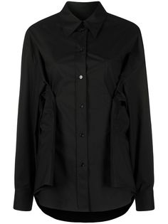 MM6 Maison Margiela рубашка с объемными рукавами