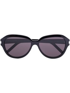 Saint Laurent Eyewear солнцезащитные очки SL400 в круглой оправе