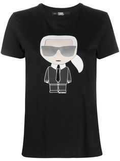 Karl Lagerfeld футболка с принтом K/Ikonik