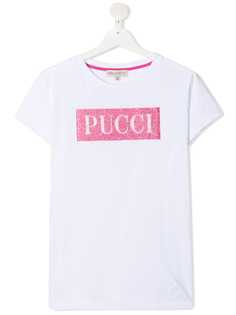 Emilio Pucci футболка с кристаллами