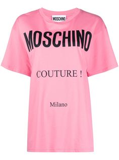 Moschino футболка Couture с логотипом