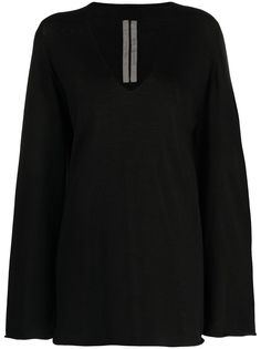 Rick Owens джемпер с V-образным вырезом