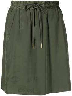 Han Kjøbenhavn жаккардовая юбка с эластичным поясом