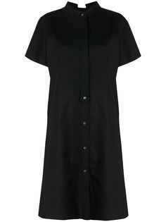 Sacai расклешенное платье-рубашка