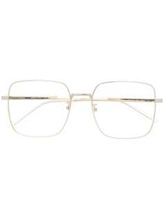 Bottega Veneta Eyewear очки в массивной квадратной оправе