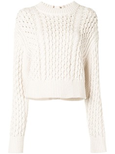 Proenza Schouler White Label джемпер фактурной вязки на пуговицах