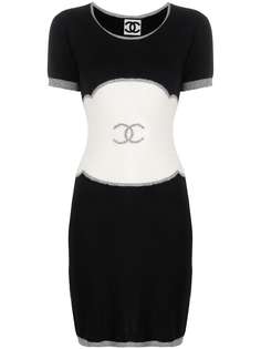 Chanel Pre-Owned платье 2009-го года с логотипом CC