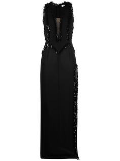 Elisabetta Franchi платье с пайетками