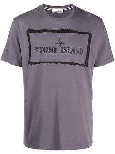 Stone Island футболка с логотипом