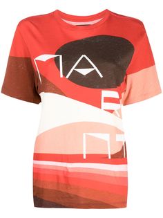 Isabel Marant футболка с принтом