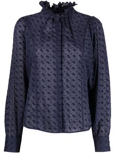 Isabel Marant Étoile блузка с вышивкой