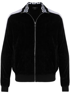 Versace спортивная куртка на молнии с логотипом