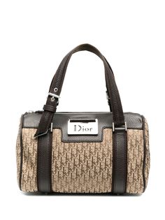 Christian Dior сумка-тоут Street Chic 2006-го года с узором Trotter