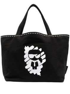 Karl Lagerfeld двусторонняя сумка-тоут K/Ikonik Graffiti