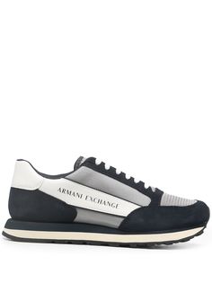 Armani Exchange кроссовки в стиле колор-блок