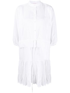 See by Chloé ярусное платье-рубашка