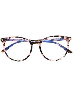 Tom Ford Eyewear очки Control в круглой оправе