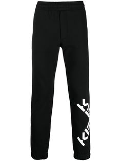 Kenzo спортивные брюки с логотипом