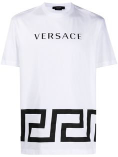 Versace футболка с короткими рукавами и логотипом