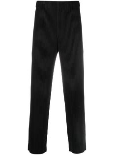 Homme Plissé Issey Miyake укороченные плиссированные брюки