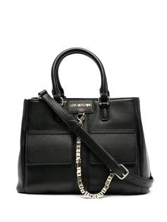 Love Moschino сумка-тоут из зернистой кожи