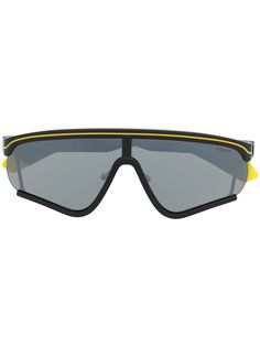 MSGM солнцезащитные очки в массивной оправе