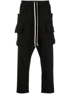 Rick Owens DRKSHDW расклешенные брюки средней посадки