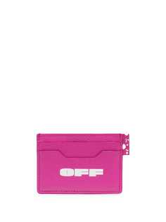 Off-White картхолдер с логотипом