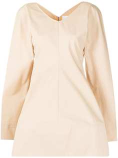 Jil Sander топ с баской