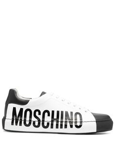 Moschino кеды с логотипом