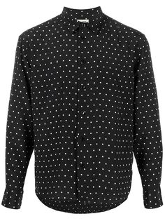 Saint Laurent рубашка в горох
