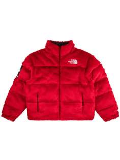 Supreme куртка TNF Nuptse из искусственного меха