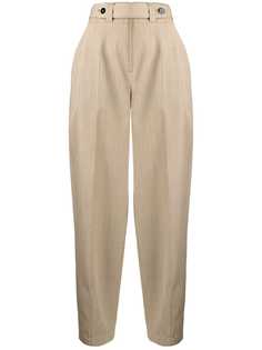 Jil Sander брюки широкого кроя