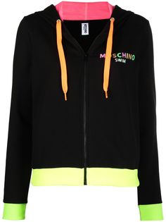 Moschino худи Swim на молнии
