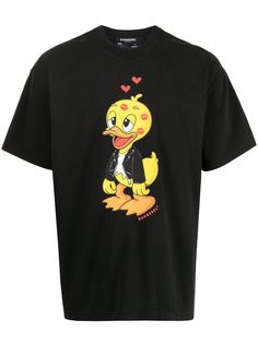 DOMREBEL футболка с принтом Kisses Duck